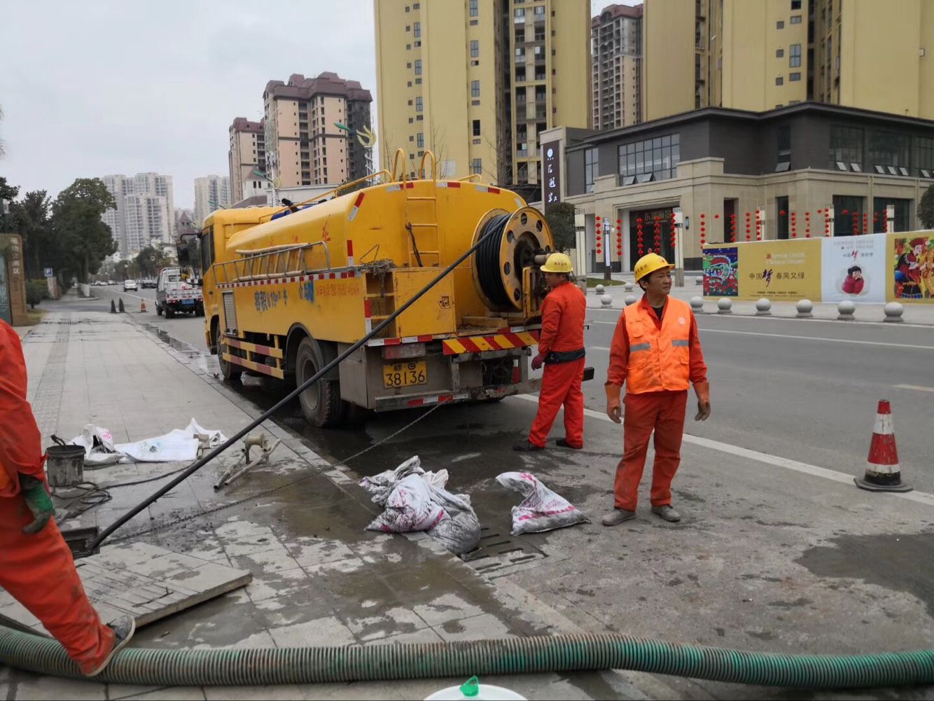 鄯善排污管道清淤-管道清洗